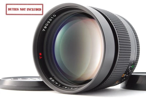 [MINT] Contax Carl Zeiss Planar T* 85mm F/1.4 Lens CY Mount MMJ From JAPAN