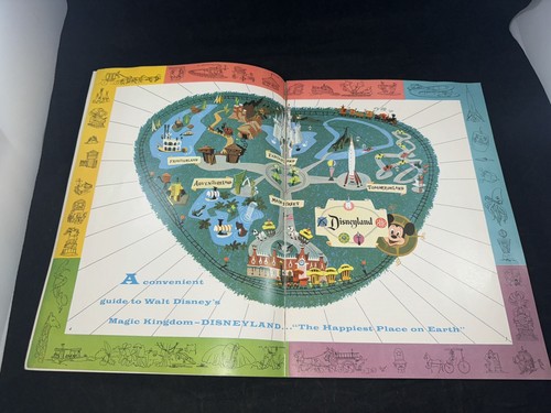Vintage 1957 Disneyland Complete Guide Booklet Map Brochure Rare - Bild 4 von 22