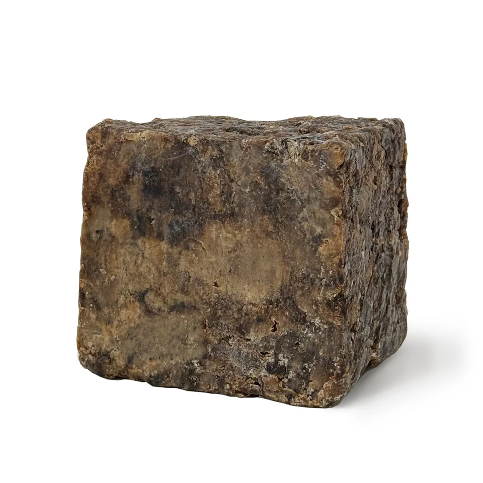 AFRICAN BLACK SOAP raw natural GHANA unrefined GRADE A - Image 2 of 2