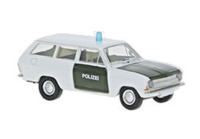 Brekina 20436 Opel Kadett B Caravan, 1965, Polizei, H0, Neu 2025
