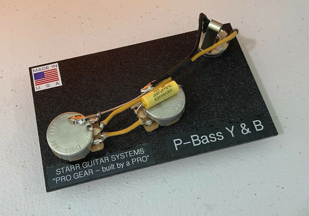 Fender p shop bass electronics