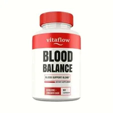 VitaFlow Blood Balance Capsules, Vita Flow Glycogen Support -60 Capsules