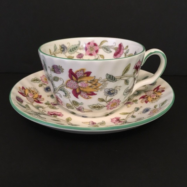 Minton England HADDON HALL Bone China Cup and Saucer Coffee or Tea eBay