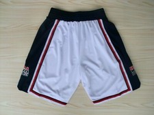 Men's 1992 US Basketball Shorts Stitched Summer Workout Run Shorts White/Blue