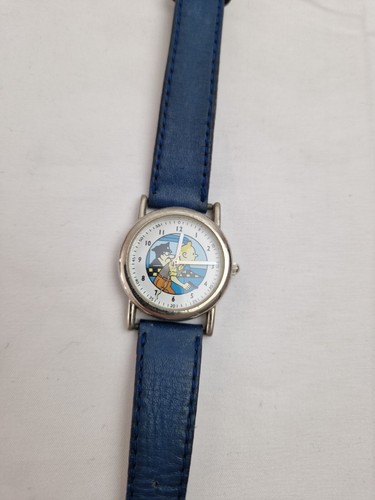 Vintage TINTIN police WATCH LTD Edition Working CITIME HERGE 90s - Picture 3 of 7