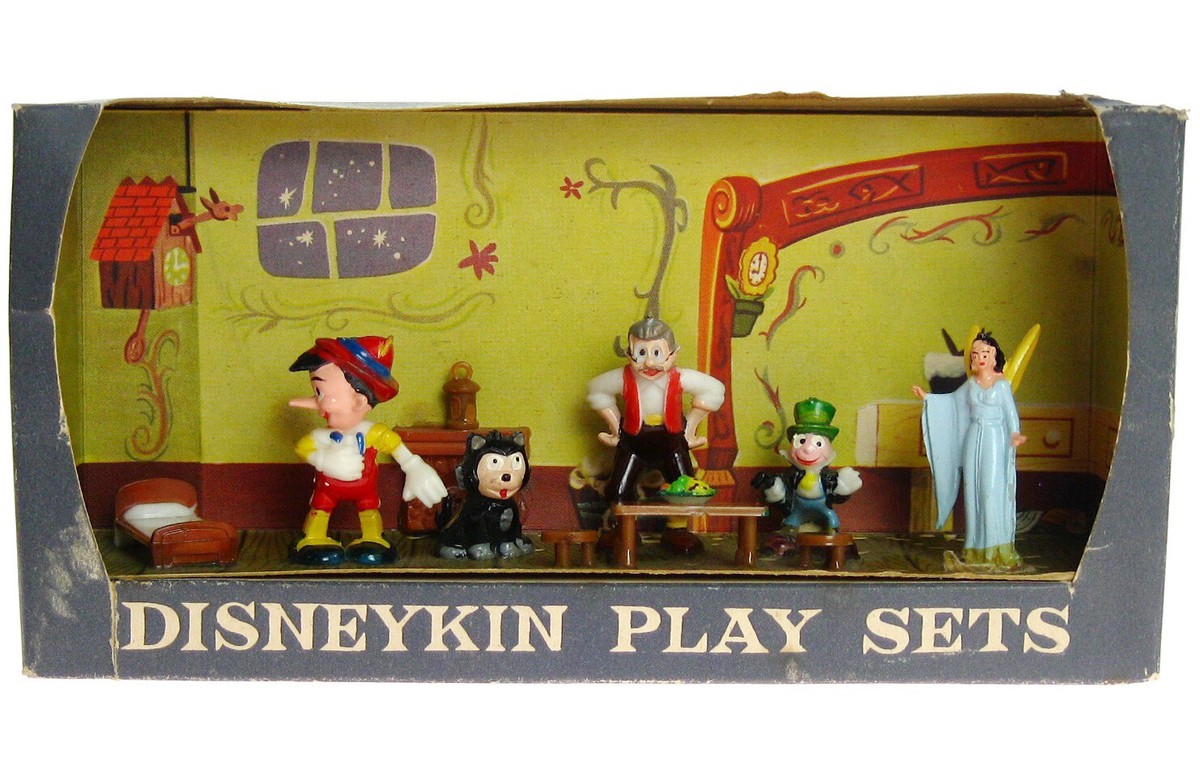 MARX TOY disneykins ピノキオ プレイセット 1961年 MARX TOY