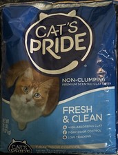 Cat's Pride Fresh  Clean Scented Premium Non-Clumping Cat Litter, 20-Pound Bag