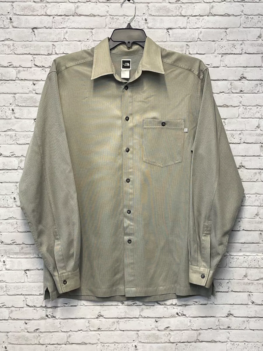 North face button down top shirt