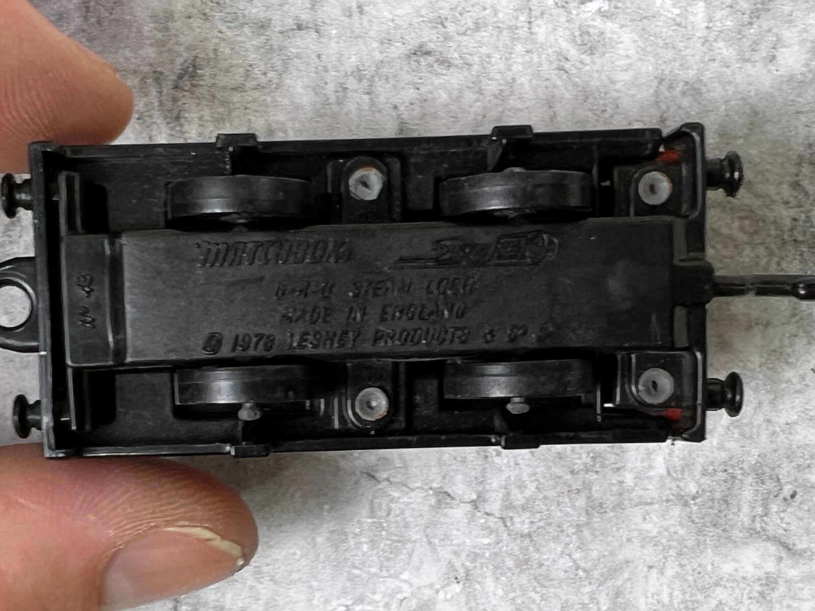 🚂🚂🚂Vintage Lesney Matchbox Steam Loco 1978 Superfast Train Red C1🚂🚂🚂