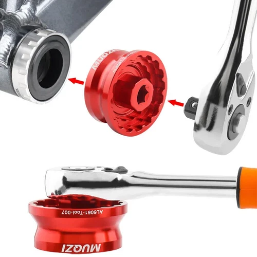 5-in-1 Fahrrad Tretlagerwerkzeug Für DUB BSA30 BBR60 MT800 BB93 Mountainbike - Bild 2 von 13