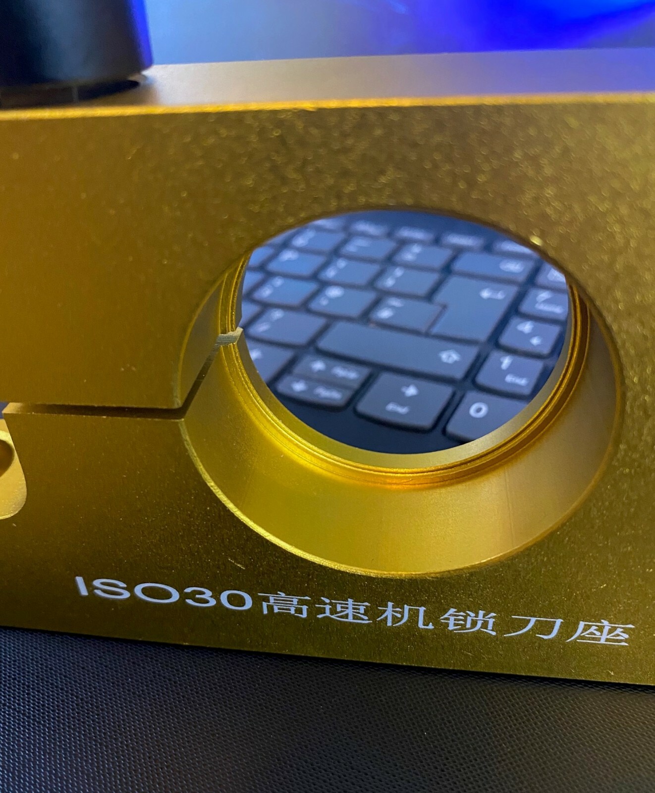 CNC ISO30 Tool Clamp Lock Change Station Collet Unlock With Screws ISO