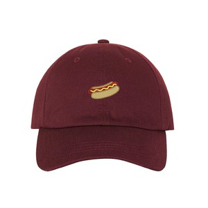 hot dog baseball hat