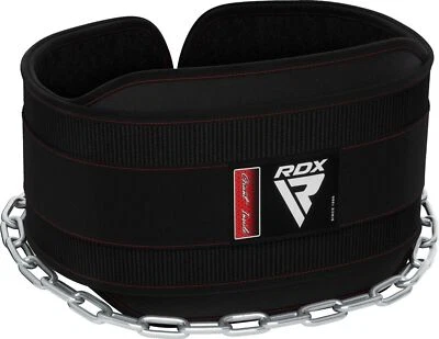 Fitness Dip Gürtel von RDX, Muay Thai Gewichthebergürtel fur Herren und Damen