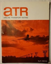 VINTAGE 1969 "AIRLINE TRANSPORT RATING" BY K BOYD - ATR, AIRPLANES, EXAMINATION