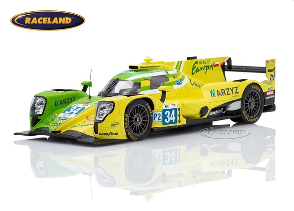 Oreca 07 Gibson Inter Europol Competition Le Mans 2022 Smiechowski, Spark 1:18-image