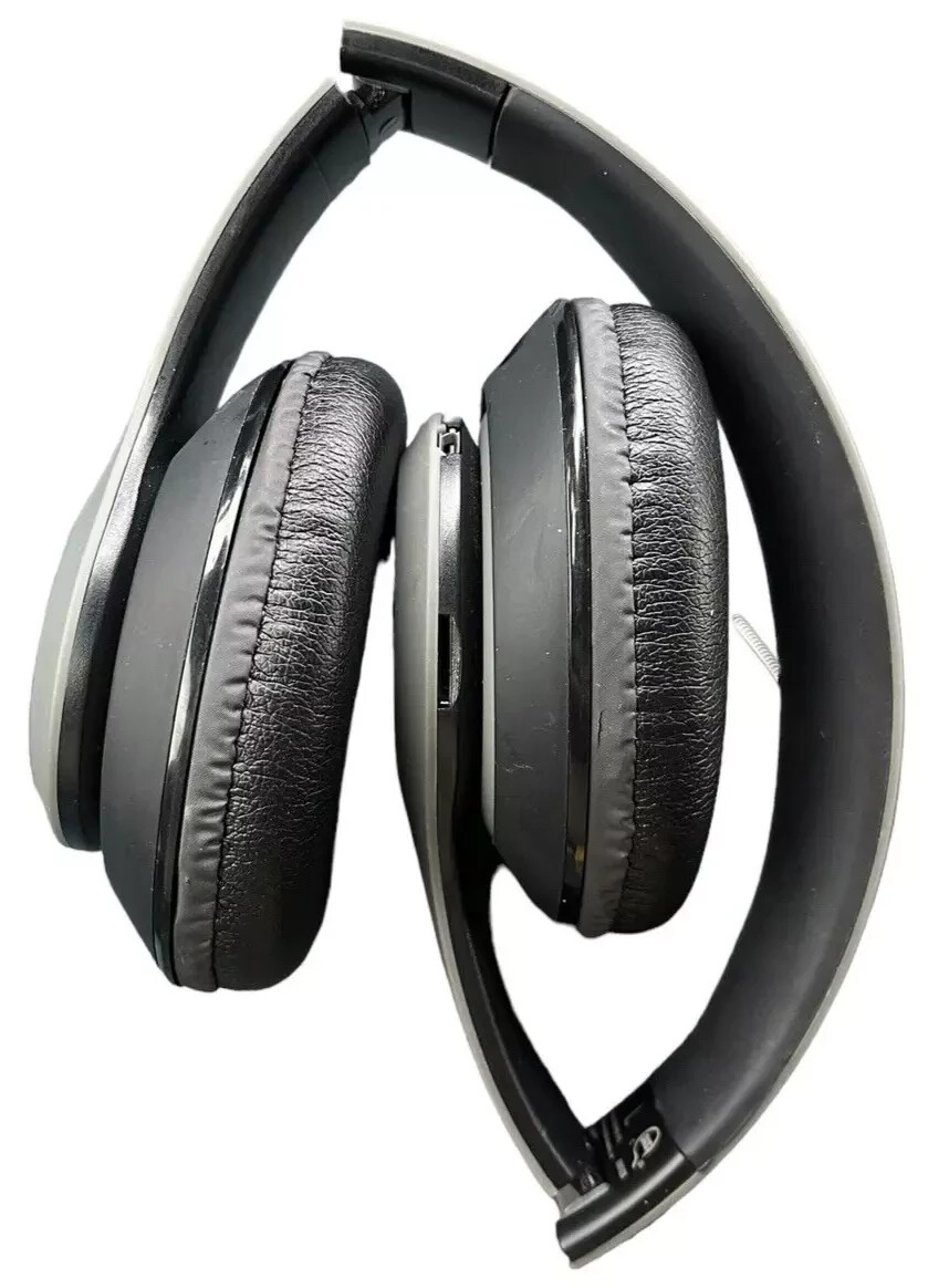 IJOY LGO-PRE-STL Headphone Noise-Canceling  Bluetooth Wireless Over-Ear Gray