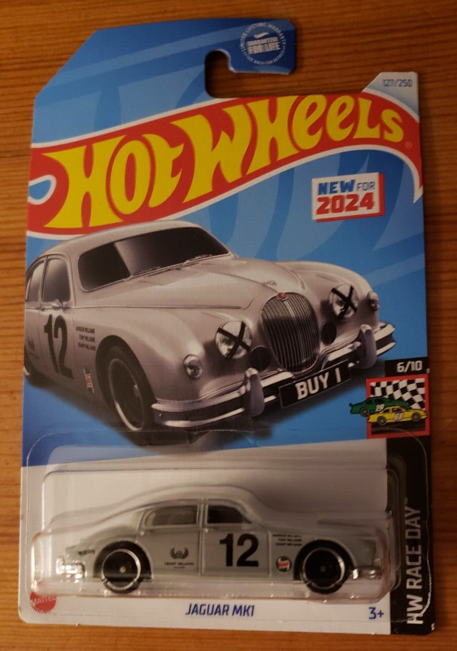 2024 Hot Wheels - Jaguar MK1 - 6/10 - HW Race Day - 127/250 - HRY80