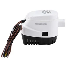 12V 1100GPH Automatic Submersible Small Boat Bilge Pump Auto with Float Switch