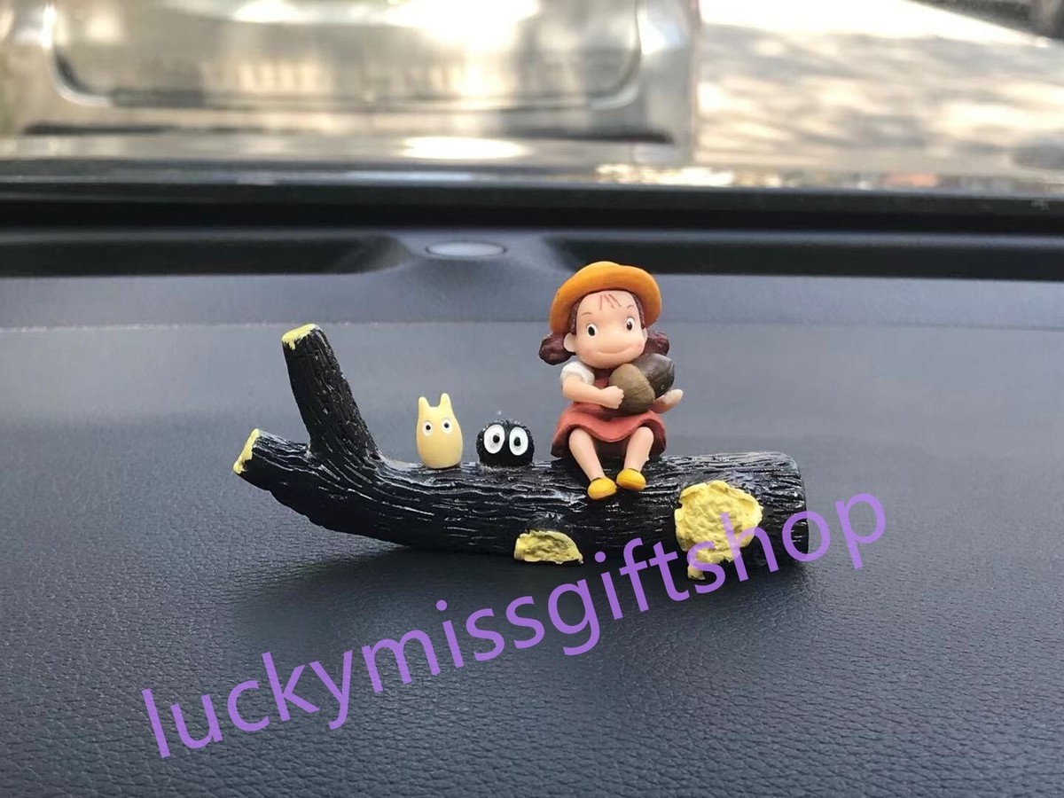 Lichtgevende Soot Sprites Auto Decorset, 30 STKS Leuke Roet Sprite Stickers voor Achteruitkijkspiegel en Dashboard, Kleurrijke Glow in the Dark Zelfklevende Elf Ornamenten (zwart