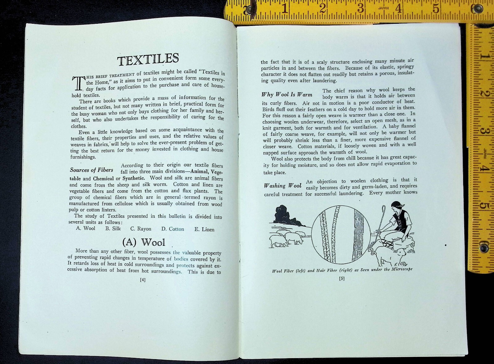 Vintage - Home Washing Helps Bulletin No.2 - Textiles - Colgate-Palmolive-Peet