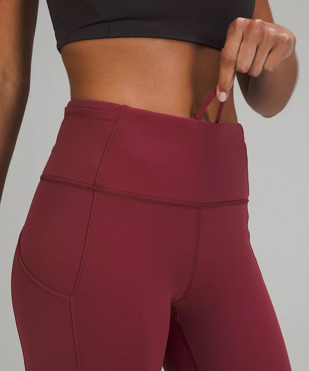 NWT Lululemon Women's Fast Free Brushed Fabric High Rise