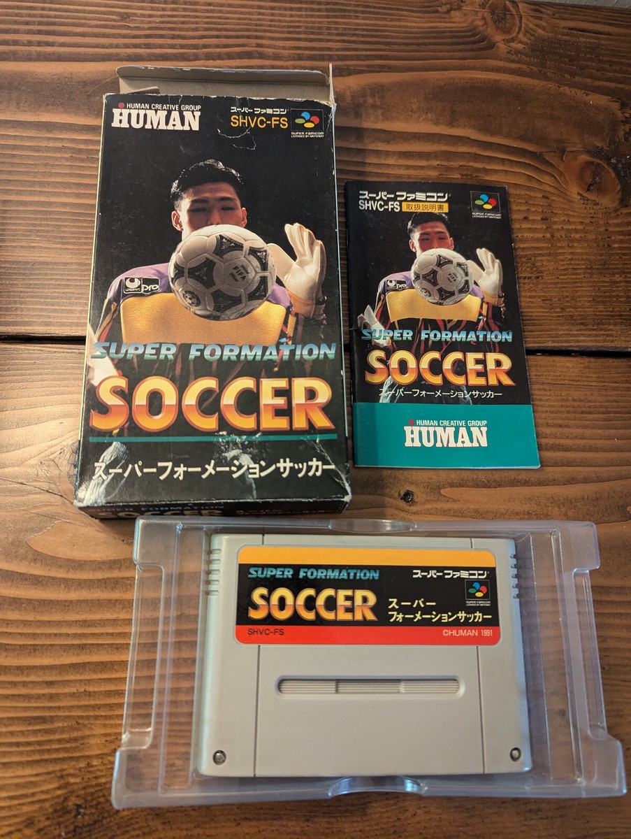 Super Formation Soccer - Super Famicom - Complete - US SELLER | eBay