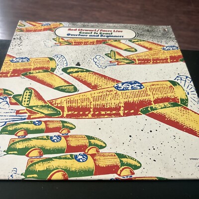 Rod Stewart / Faces Live Coast to Coast Vinyl LP Record  Mercury  1973 SRM-1-697
