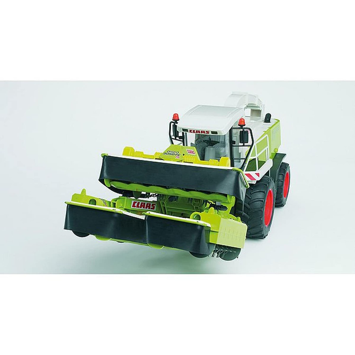 Bruder 2112 Claas Nectis 267F tractor met frontlader en aanhanger