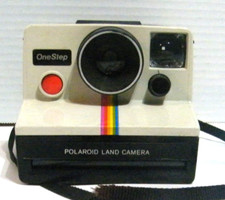 Polaroid SX 70 Onestep Rainbow Stripe Land Camera