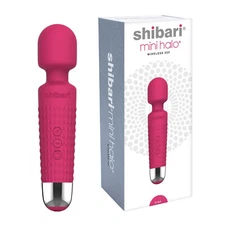 Shibari Mini Halo Multispeed 20x Pulse Pattern Waterproof Massage Wand for Women