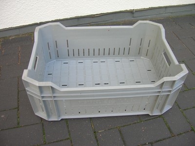 Transportkiste H23 B40 L60cm Stapelkiste Kunststoffkiste