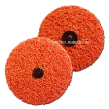 NORTON Blaze Rapid Strip Speed-LOK TR Disc, 4" TR, Orange 31054 5/Box