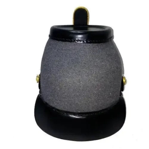 Casco de oficial cazador prusiano alemán de la Primera Guerra Mundial casco Shako prusiano - Imagen 5 de 13