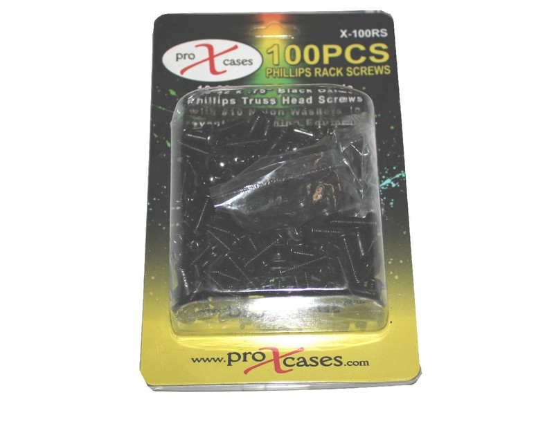 NEW ProX Rack Screws w Washers, Pack of 100 Auth Dealer Buy it Now!!