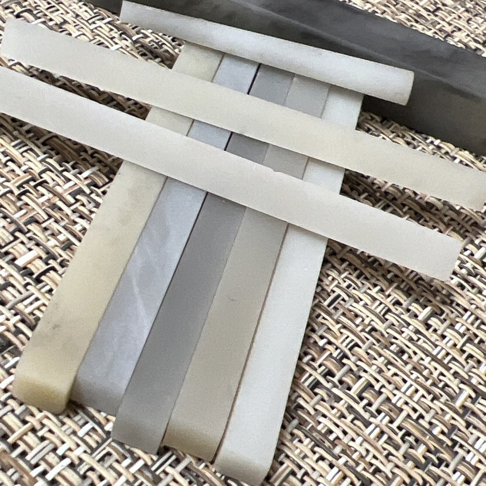 Translucent Hard Arkansas Stones File Set Machinist Toolmaker eBay