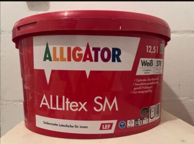 Alligator ALLItex SM LEF - 12,5 Liter  Reinweiß RAL 9010