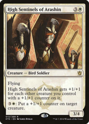High Sentinels of Arashin [Khans of Tarkir] Magic MTG