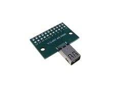 Mini DP Display Port 20P Female Connector Breakout Board HDMI