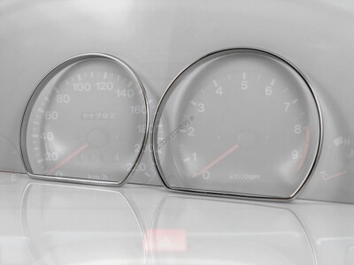 For Suzuki X-90 1995-1999 Polished Aluminum Dashboard Trim Cluster