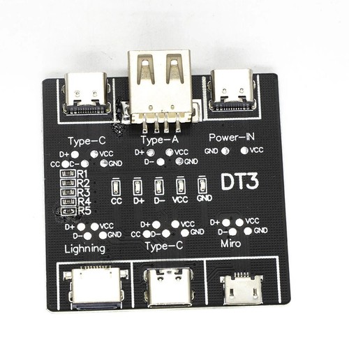 DT3 USB Type C Micro Data Cable PCB Board Tester Fast Detecting Tool ...