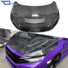 Fits 2017-2021 Honda Civic Type-r Fk8 Vrs1 Style Carbon Front Hood5 Door Hatch