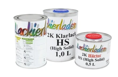 Juego de pintura de coche 2,5 litros HS Volkswagen (VW) LC9Z / Z4 Blackmagiceffect color deseado - Imagen 1 de 4