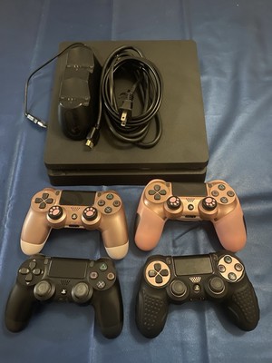 Sony PlayStation 4 Original Black Bundle 500GB with 3 Controllers