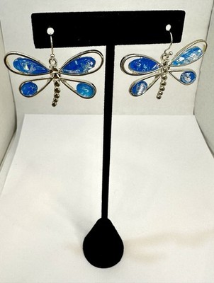 Lot of 2 Dragon Fly Earrings Dangle Pierced NWT