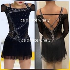 2026New ice figure skating dress performance dress gymnastics dress ladies