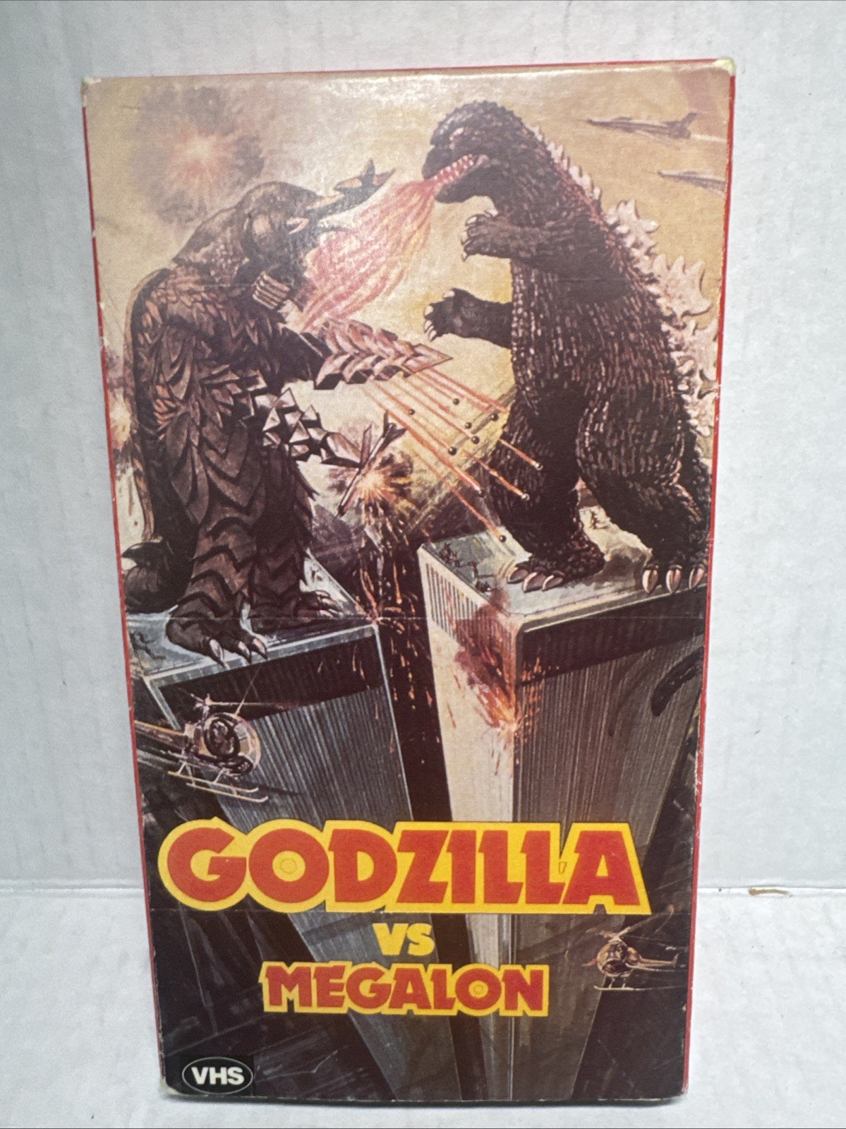 Godzilla Vs. Megalon (VHS, 1995).  We Combine Shipping To Save You Money!