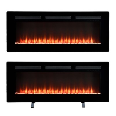 Dimplex Sierra 48 Optiflame Media Wandkamin 48 /122cm Glas Elektrokamin