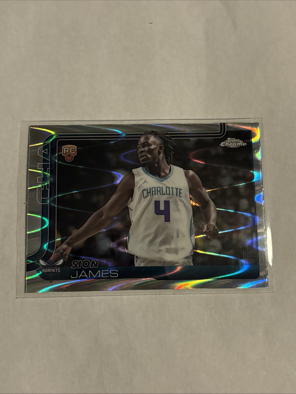 2025-26 Topps Chrome - Sion James #283 RayWave Refractor (RC)