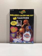 1997 Michael Jordan Space Jam Deluxe Valentine cards & stickers unopend M12 - B