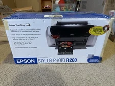 Epson Stylus Photo R220 Inkjet Printer Still In Box